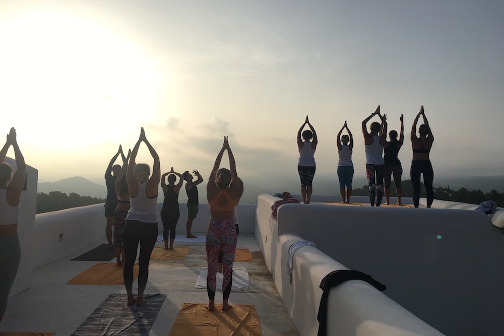 Ibiza Yoga Retreat Sunrise Yoga