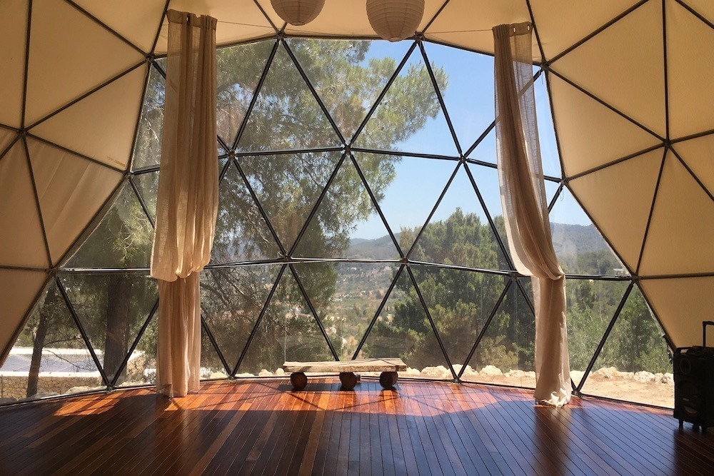 Ibiza Yoga Retreat Yoga Dome